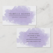 ラベンダーの霧|の名刺 名刺 (正面/裏面)