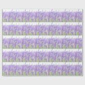 ラベンダーは写真撮影、さまざまなギフトの守備につきます ラッピングペーパー (フラット)