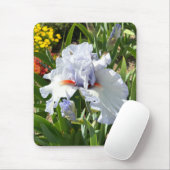 ラベンダーアイリスマウスパッド マウスパッド (マウス)