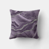 ラベンダーアガテシルバーグリッターグラム#1 クッション (裏面)