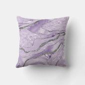 ラベンダーアガテシルバーグリッターグラム#1 クッション (裏面)