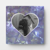 ラベンダーアジサイ紫フローラ フォトプラーク (正面)