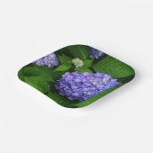 ラベンダーアジサイ ペーパープレート (傾斜あり)