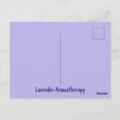 ラベンダーアロマセラピー ポストカード (裏面)