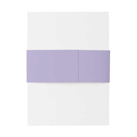 ラベンダーアンドセージグリーンモノグラム庭園の結婚式 招待状ベリーバンド (裏面例)