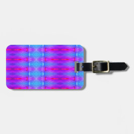 ラベンダーアールデコイカットマイアミ ラゲッジタグ