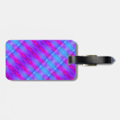 ラベンダーアールデコイカットマイアミ ラゲッジタグ (裏面横)