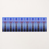 ラベンダーアールデコレコレータイカット ヨガマット (裏面(横))