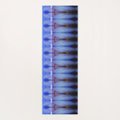 ラベンダーアールデコレコレータイカット ヨガマット (裏面)