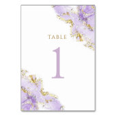 ラベンダーインクテーブル番号1 テーブルナンバー (裏面)