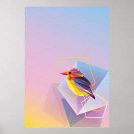 ラベンダーインブルーソンバード ポスター