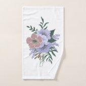 ラベンダーインブーケ バスタオルセット (ハンドタオル)