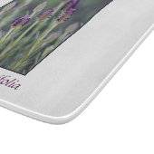 ラベンダーイン開花 カッティングボード (角)