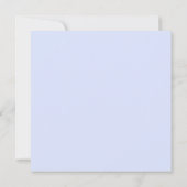 ラベンダーイースターグリーティング カード (裏面)