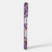 ラベンダーウィリアムモリスと可愛いインスパイアハレ Case-Mate iPhoneケース (裏面 / 右)