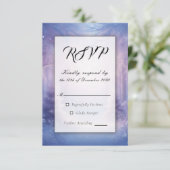 ラベンダーウィンタースノーフォールセレナーデ 出欠カード (スタンド正面)