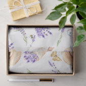 ラベンダーウォーターカラーシリーズデザイン4 薄葉紙 (ギフト)