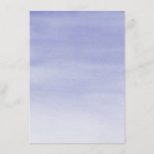 ラベンダーウォーターカラーStringlightsゲスト情報 エンクロージャーカード (裏面)