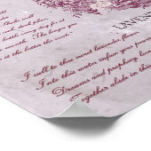 ラベンダーウォーターケルン ポスター (角)