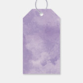 ラベンダーウォーター結婚カラーラベル ギフトタグ (裏面)