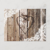 ラベンダーウッドレース詳細カード エンクロージャーカード (裏面)