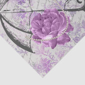 ラベンダーエフビクトリアンエメラフローラカントリーシック 薄葉紙 (詳細)