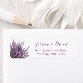 ラベンダーエレガントフローラパ結婚ラズ ラベル (インサイチュ)