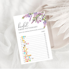 ラベンダーエレガントフローラ絵文字ゲーム