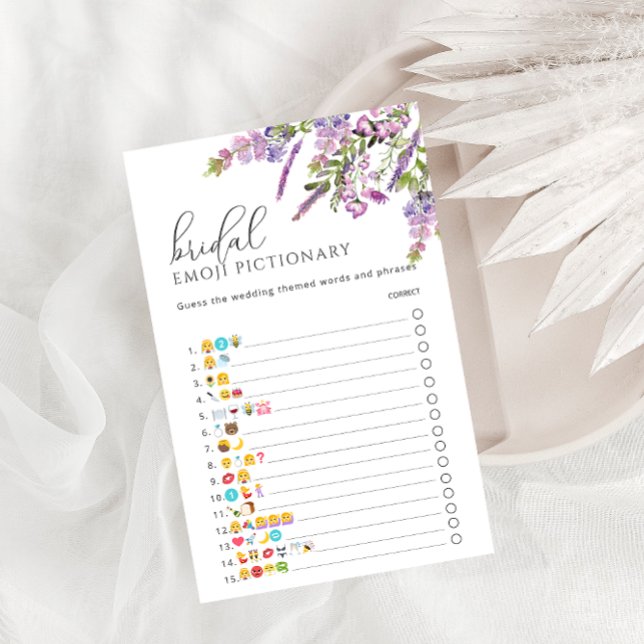 ラベンダーエレガントフローラ絵文字ゲーム (クリエイターアップロード済み)