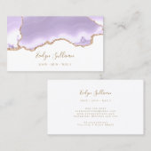 ラベンダーエージェントの名刺 名刺 (正面/裏面)