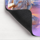 ラベンダーオーラブド マウスパッド (コーナー)