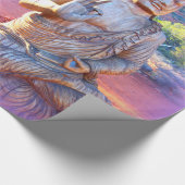 ラベンダーオーラ ラッピングペーパー (角)