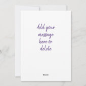 ラベンダーカウボーイブーツ シーズンカード (裏面)