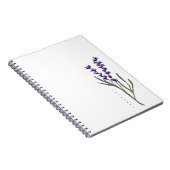 ラベンダーカスタムノート ノートブック (右側)