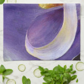 ラベンダーカラリリー キッチンタオル (折り畳み)