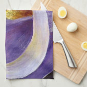ラベンダーカラリリー キッチンタオル (四つ折り)