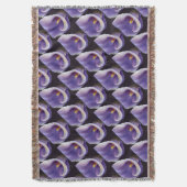 ラベンダーカラリリー スローブランケット (正面縦)