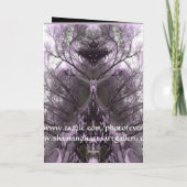 ラベンダーカードの聖域 カード (裏面)