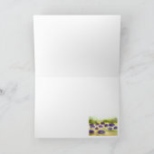 ラベンダーカード カード (内部)