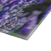 ラベンダーガラス カッティングボード (角)