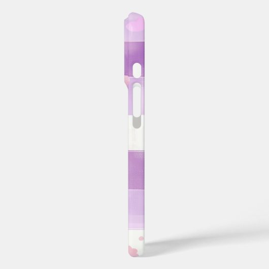 ラベンダーキルト Case-Mate iPhoneケース (裏面 / 左)