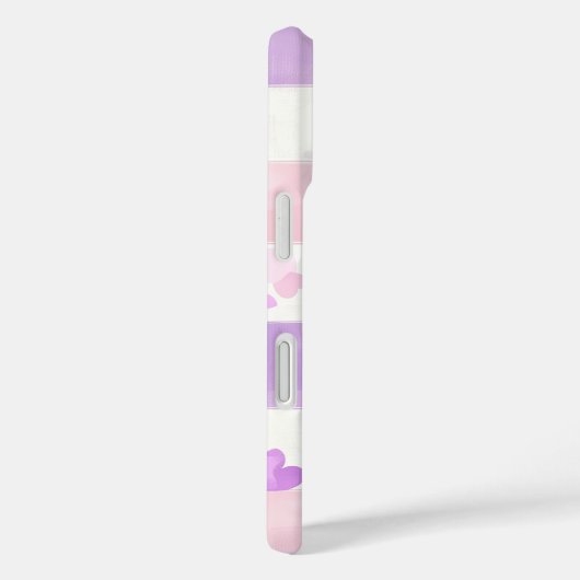 ラベンダーキルト Case-Mate iPhoneケース (裏面 / 右)