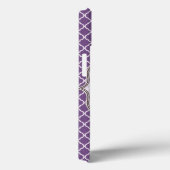 ラベンダークォーターフォイルラティモノグラムIPADケース Case-Mate iPhoneケース (裏面 / 右)