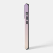 ラベンダークリームまつげ iPhoneケース (左側面)