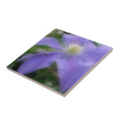 ラベンダークレマチスフラワー自然 タイル (側面)