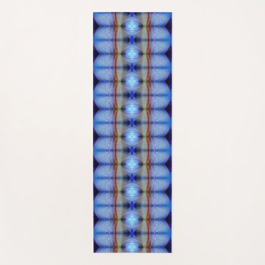 ラベンダークロカスイカット5レコレータ ヨガマット (正面)