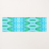 ラベンダークロカス2 x GLイカット ヨガマット (裏面(横))