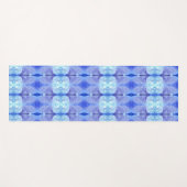 ラベンダークロッカスxレコレータ3イカット ヨガマット (正面(横))