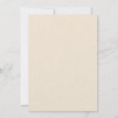 ラベンダーグリーンリーバイオレットベージュ結婚ラグジュアリー 招待状 (裏面)