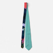 ラベンダーグリーン ネクタイ (裏面)